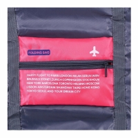 Geanta pliabila pentru calatorii, atasabila la valiza, rezistent la apa, roz, 32L, Vivo EFG1220